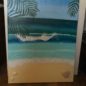Beach painting